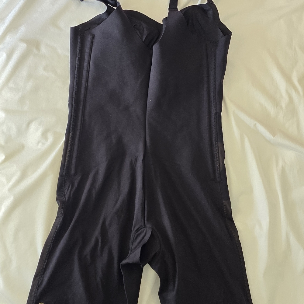 Honeylove | Black Mid-Thigh Bodysuit Size XL - Picture 2 of 4